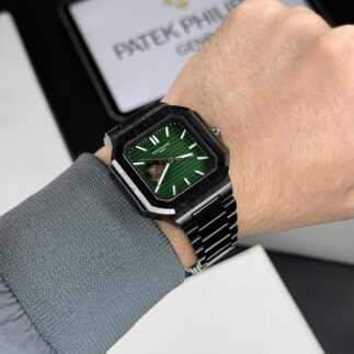 Patek Philippe Green Dial – Black Steel Luxury Edition