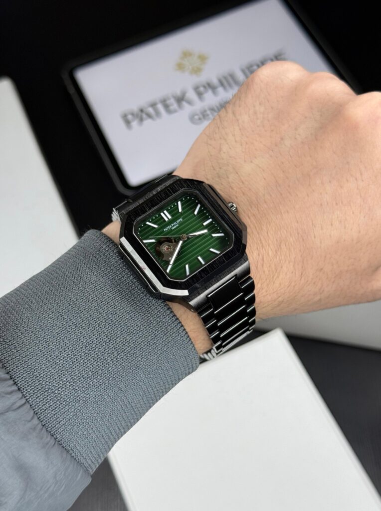 Patek Philippe Green Dial – Black Steel Luxury Edition