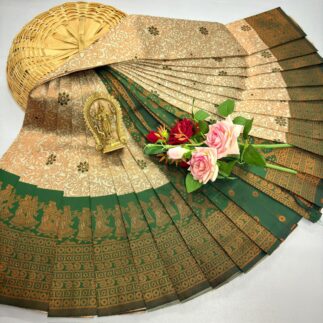 PALLAKKU KORVAI  BRIDAL RAPIER FANCY  LIGHT WEIGHT SILK SAREES